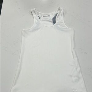 Under Armour White Heatguard Razor back Tank Top